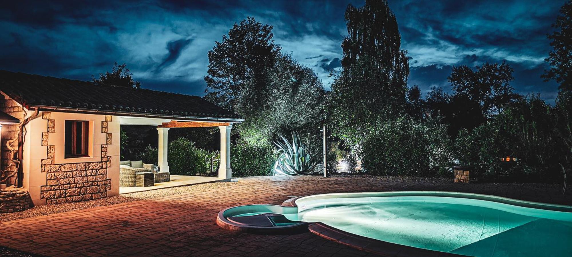 Villa Tagibao Avec Piscine Chauffee Et Spa Lesterps المظهر الخارجي الصورة